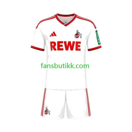 Fotballdrakt FC Köln Barn Hjemmetrøye 2026-2027 Kortermet
